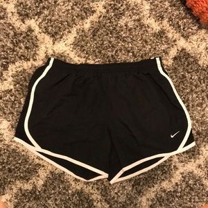 Black Nike shorts